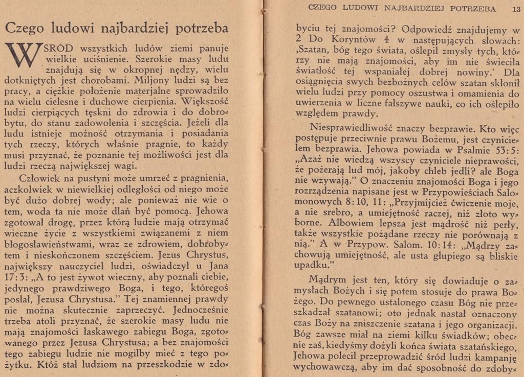 Czego ci potrzeba