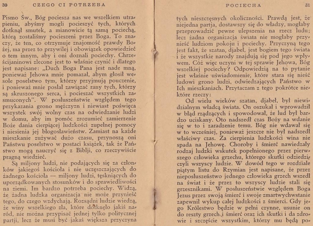 Czego ci potrzeba