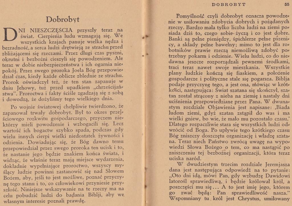 Czego ci potrzeba