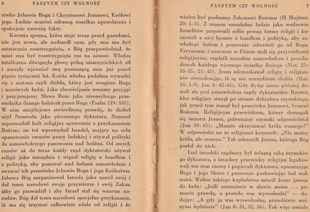 Faszyzm czy wolność