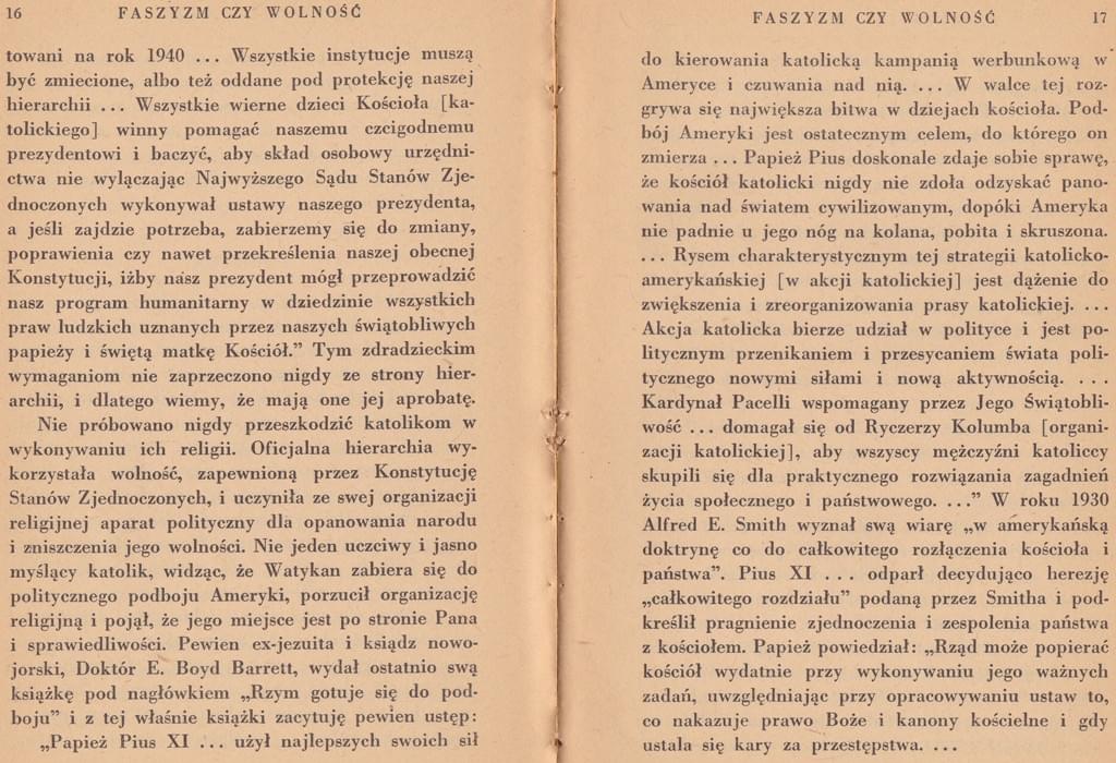 Faszyzm czy wolność