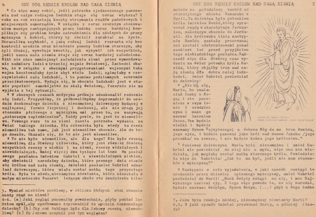 Gdy Bóg będzie Królem nad całą ziemią