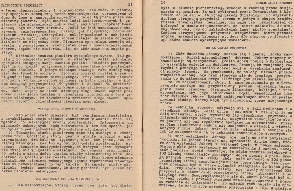 Kazanie wspólnie w jedności