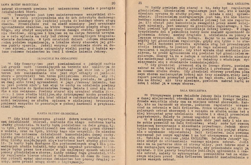 Kazanie wspólnie w jedności