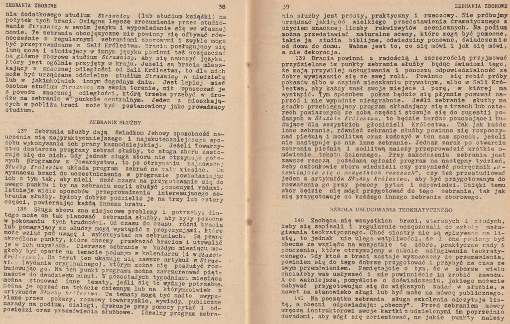 Kazanie wspólnie w jedności