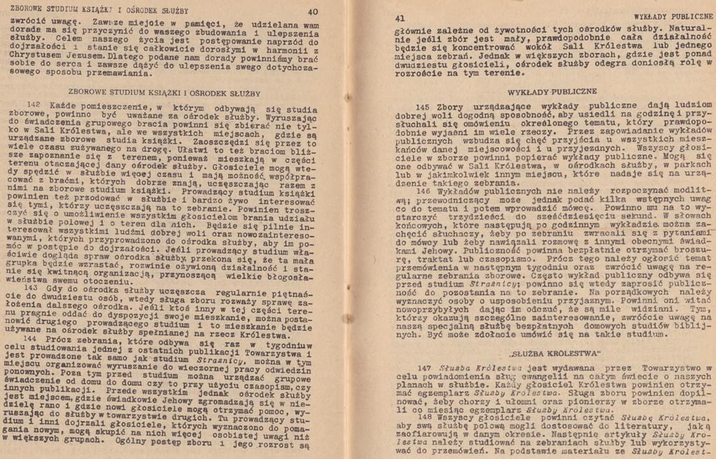 Kazanie wspólnie w jedności