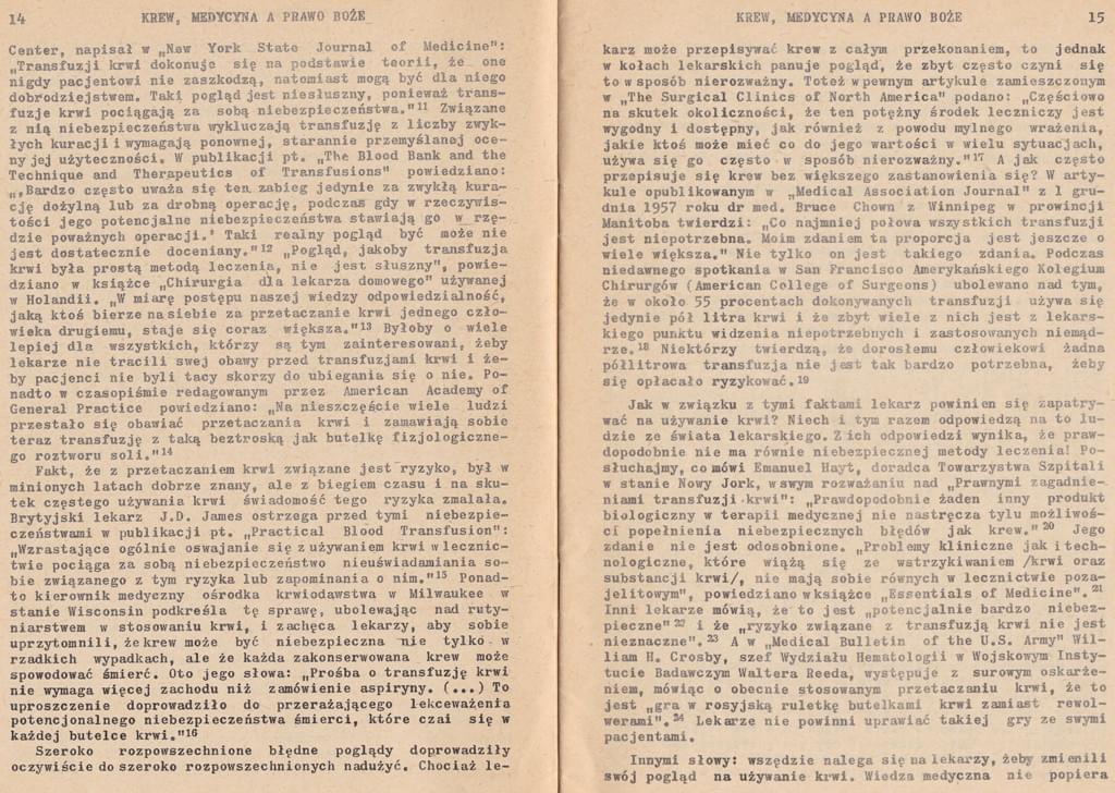 Krew, medycyna a prawo Boże