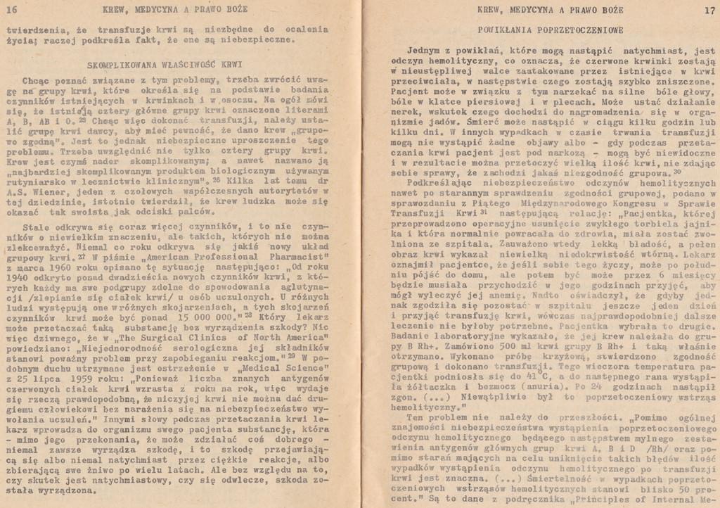 Krew, medycyna a prawo Boże