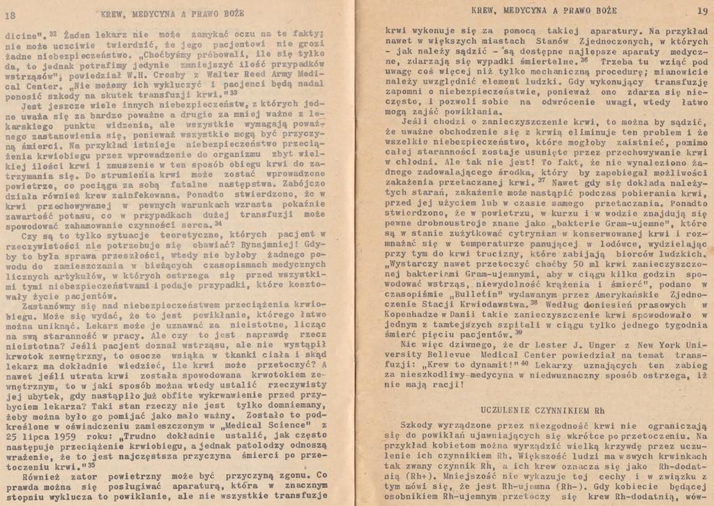 Krew, medycyna a prawo Boże