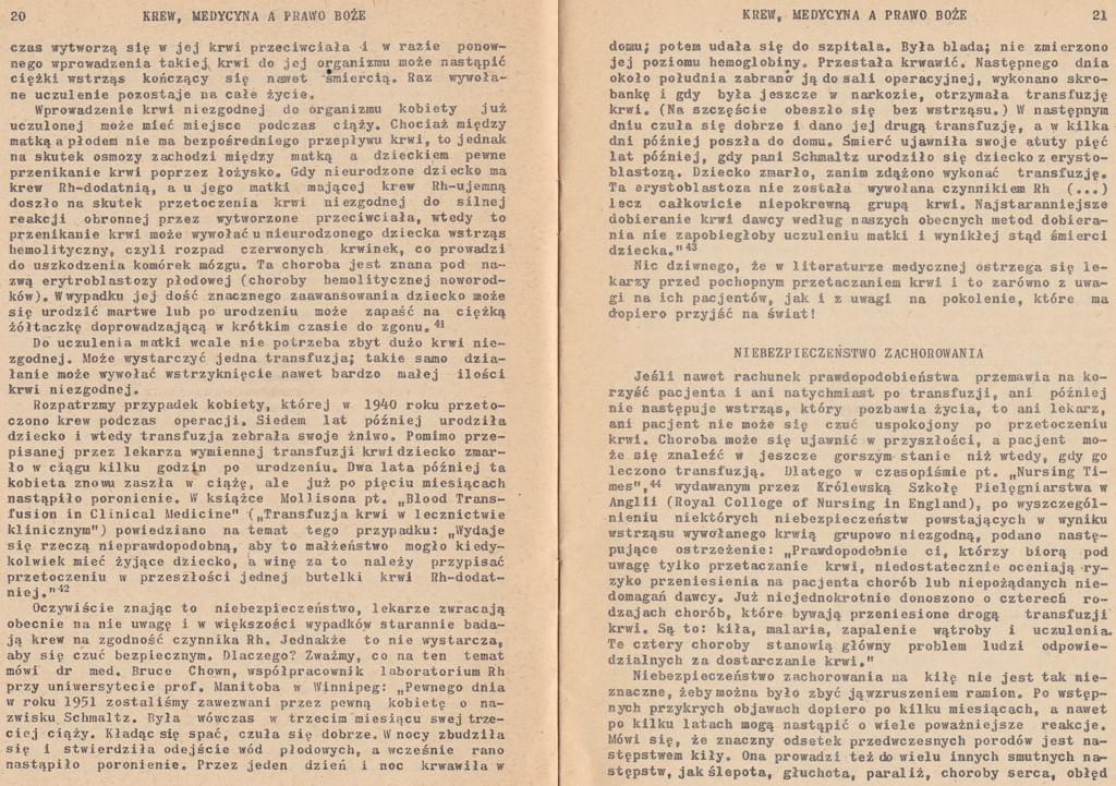 Krew, medycyna a prawo Boże