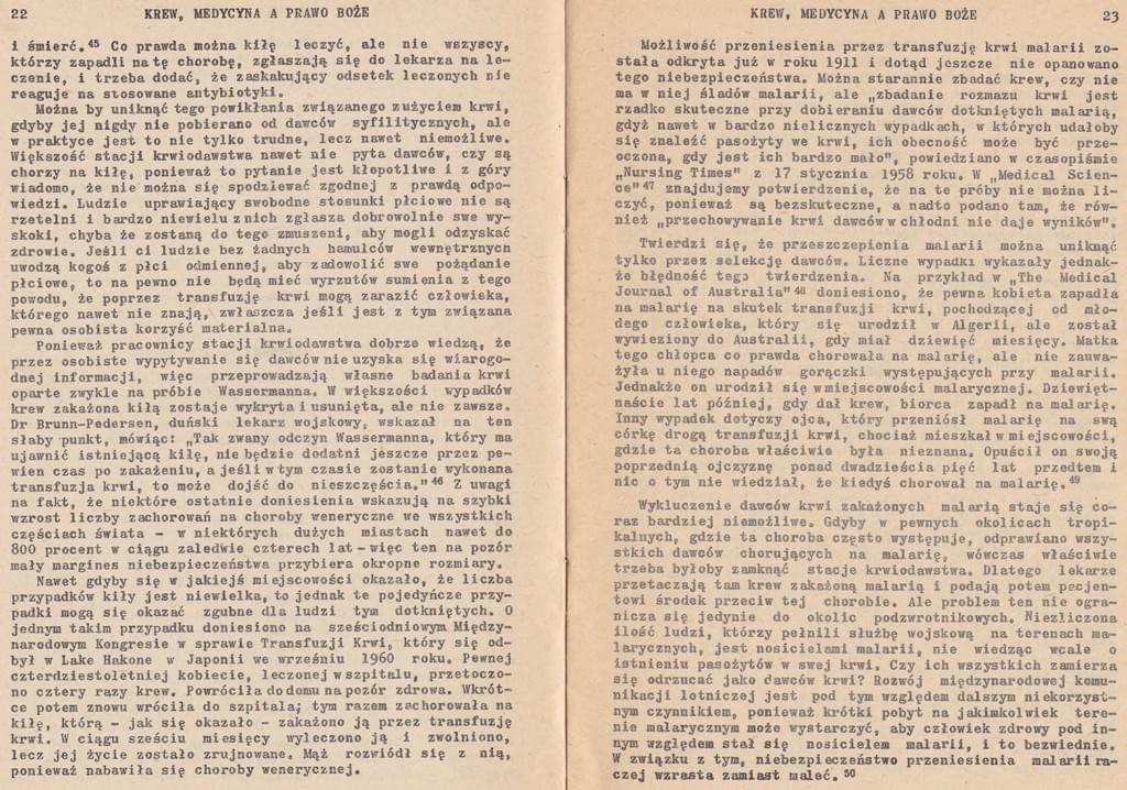 Krew, medycyna a prawo Boże