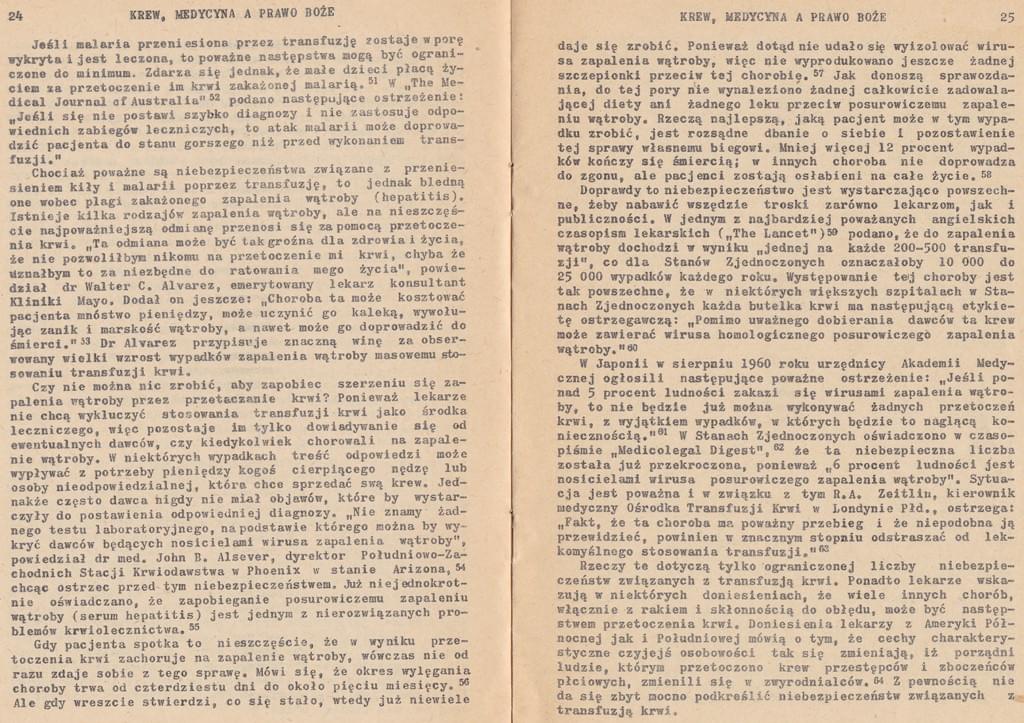 Krew, medycyna a prawo Boże