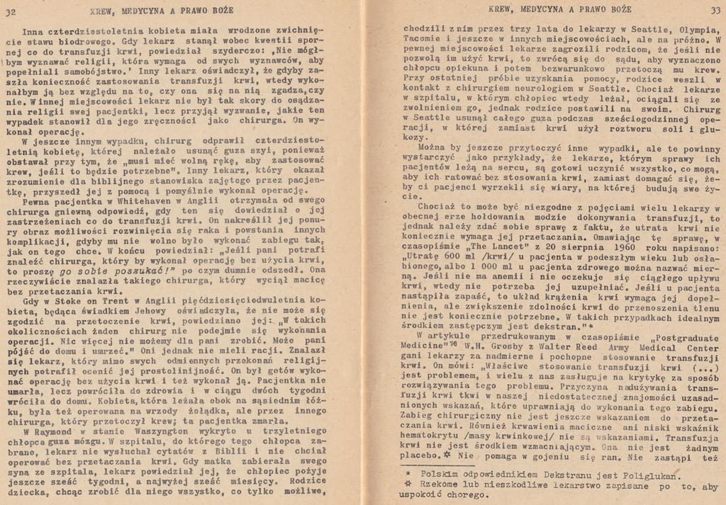 Krew, medycyna a prawo Boże