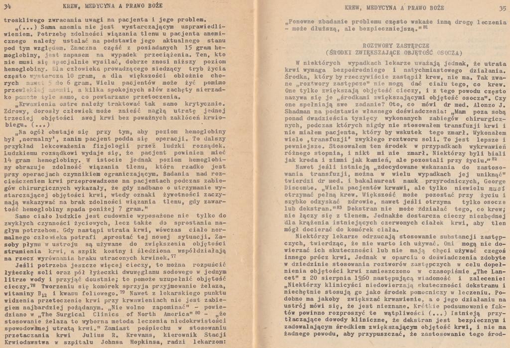 Krew, medycyna a prawo Boże