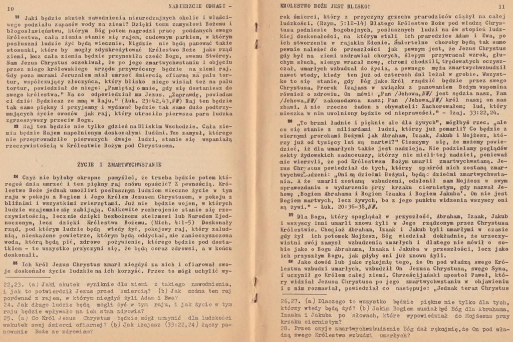 Nabierzcie odwagi Królestwo Boże jest blisko