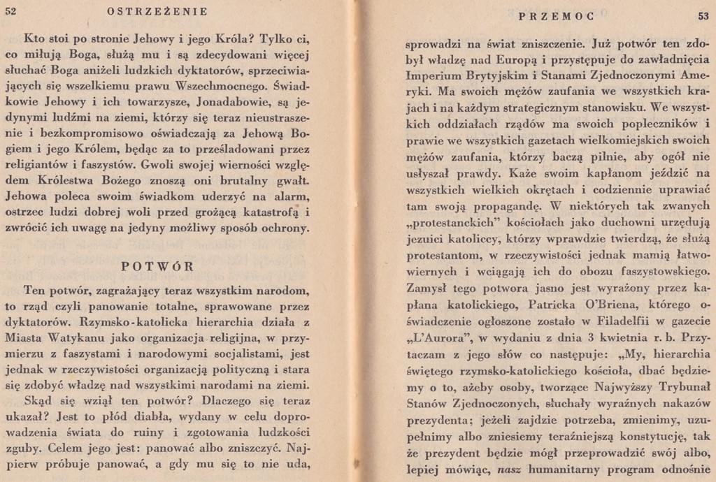 Ostrzeżenie