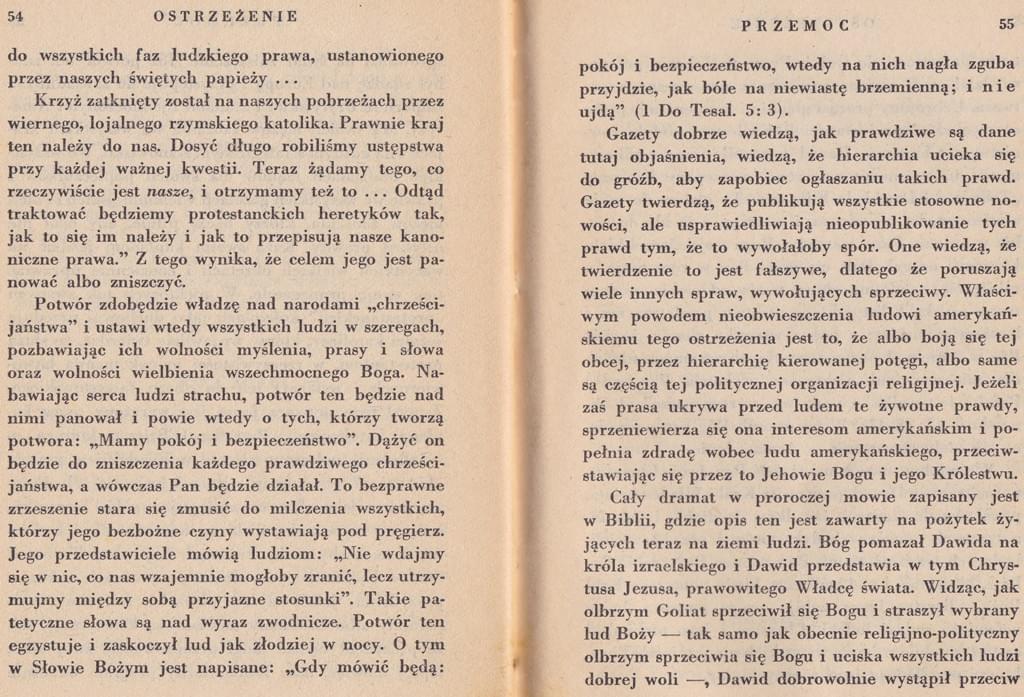 Ostrzeżenie