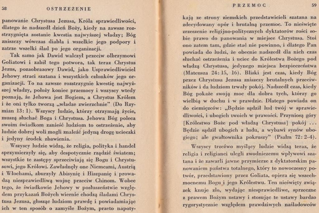 Ostrzeżenie