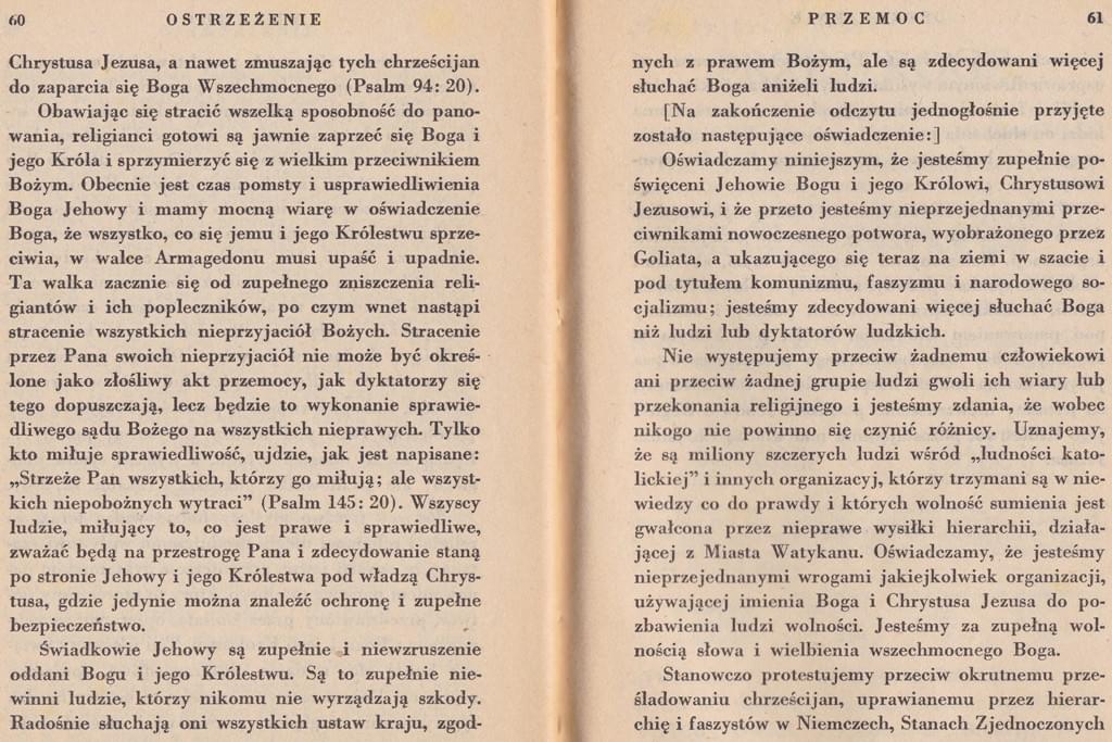 Ostrzeżenie
