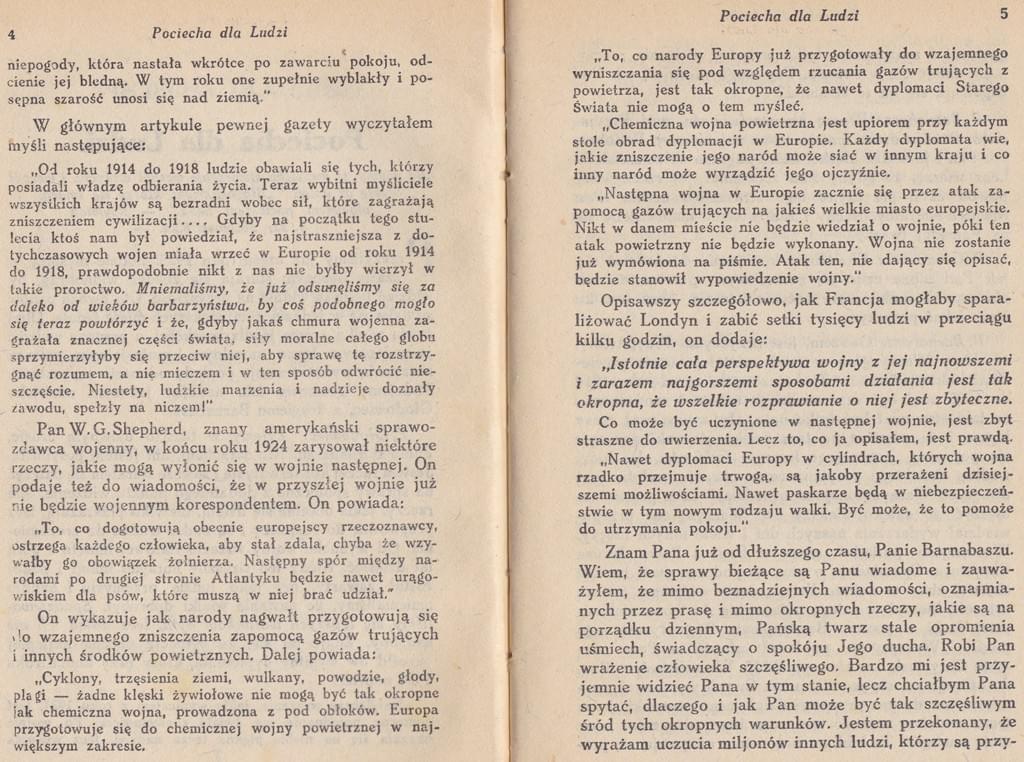 Pociecha dla ludzi
