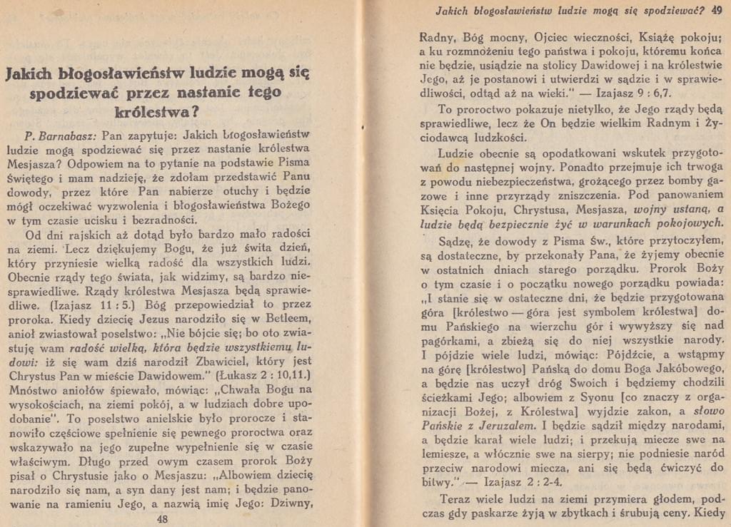 Pociecha dla ludzi