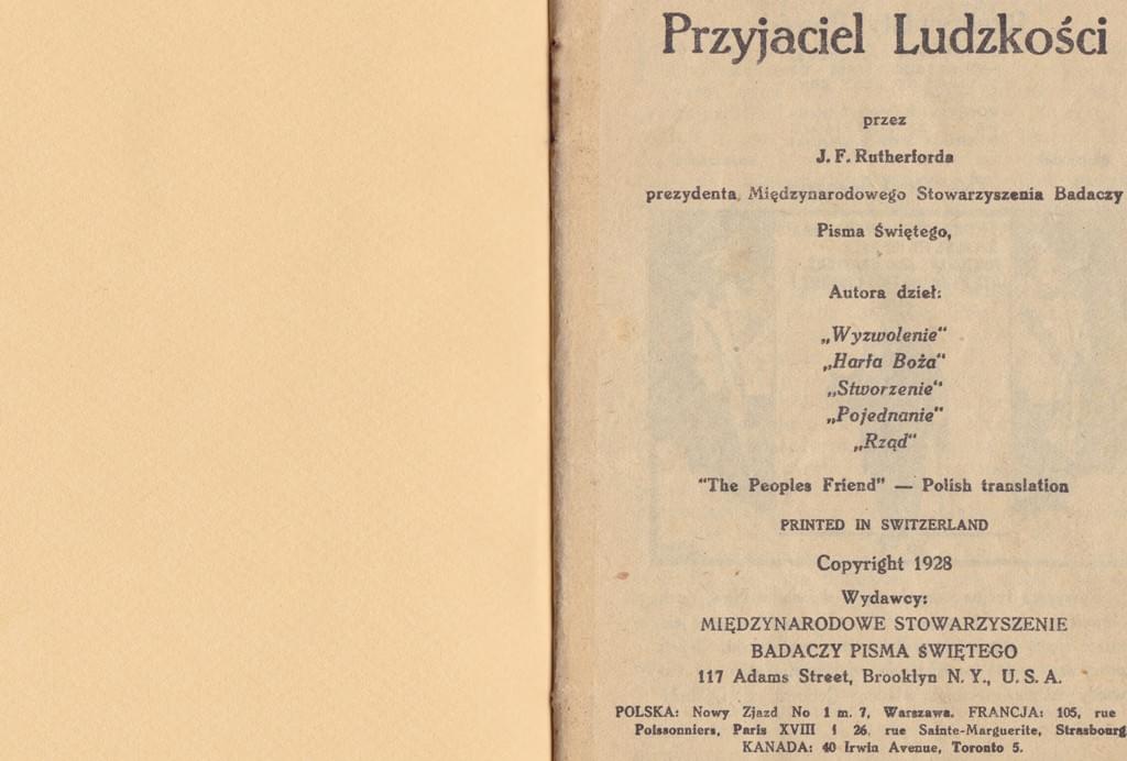 Przyjaciel ludzkości