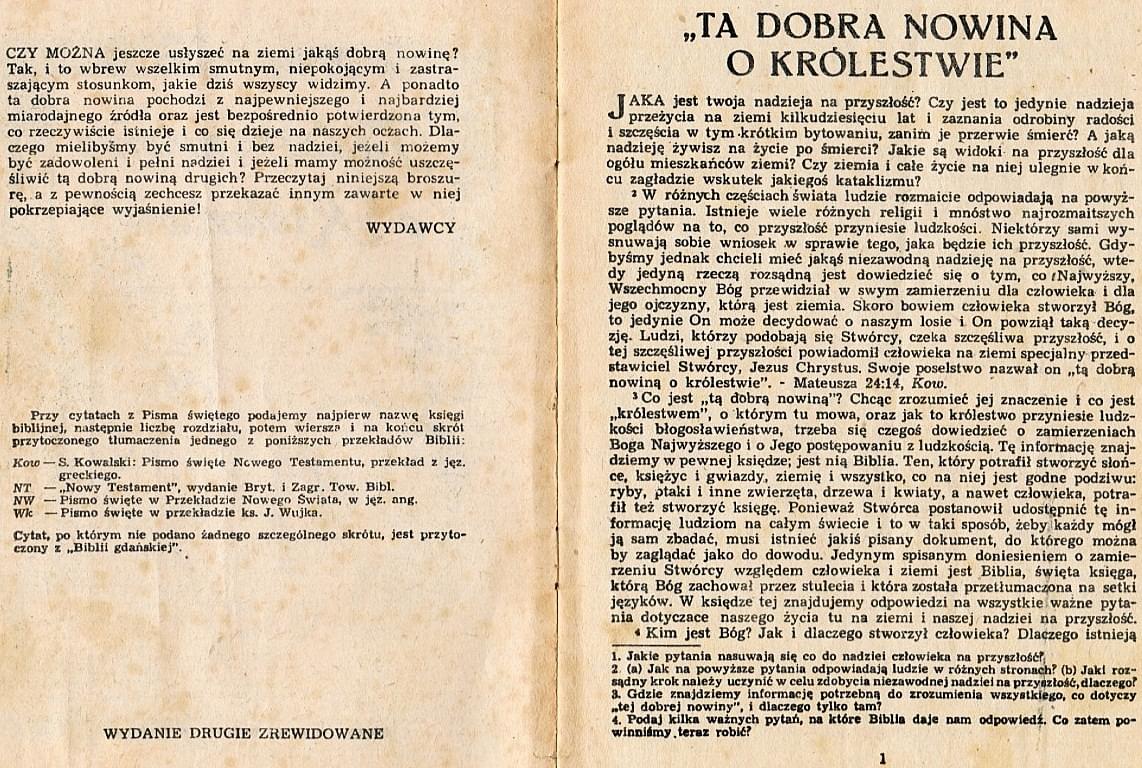 Ta Dobra Nowina o Królestwie