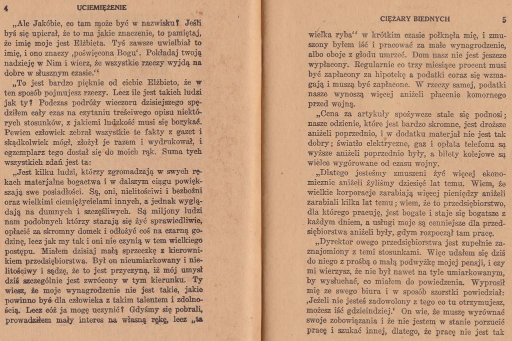 Uciemiężenie - Kiedy się skończy?