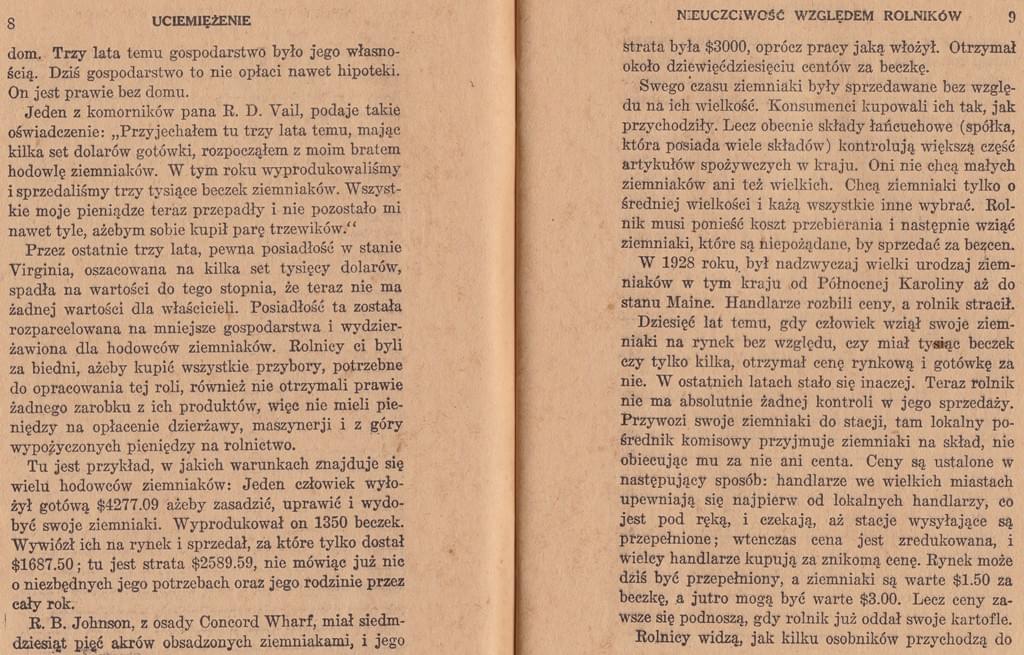 Uciemiężenie - Kiedy się skończy?
