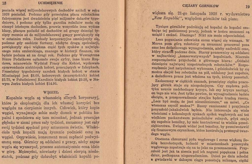 Uciemiężenie - Kiedy się skończy?