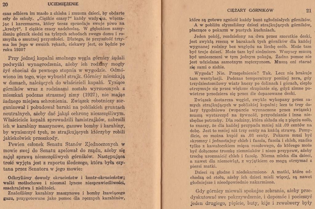 Uciemiężenie - Kiedy się skończy?