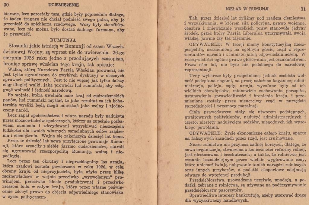 Uciemiężenie - Kiedy się skończy?