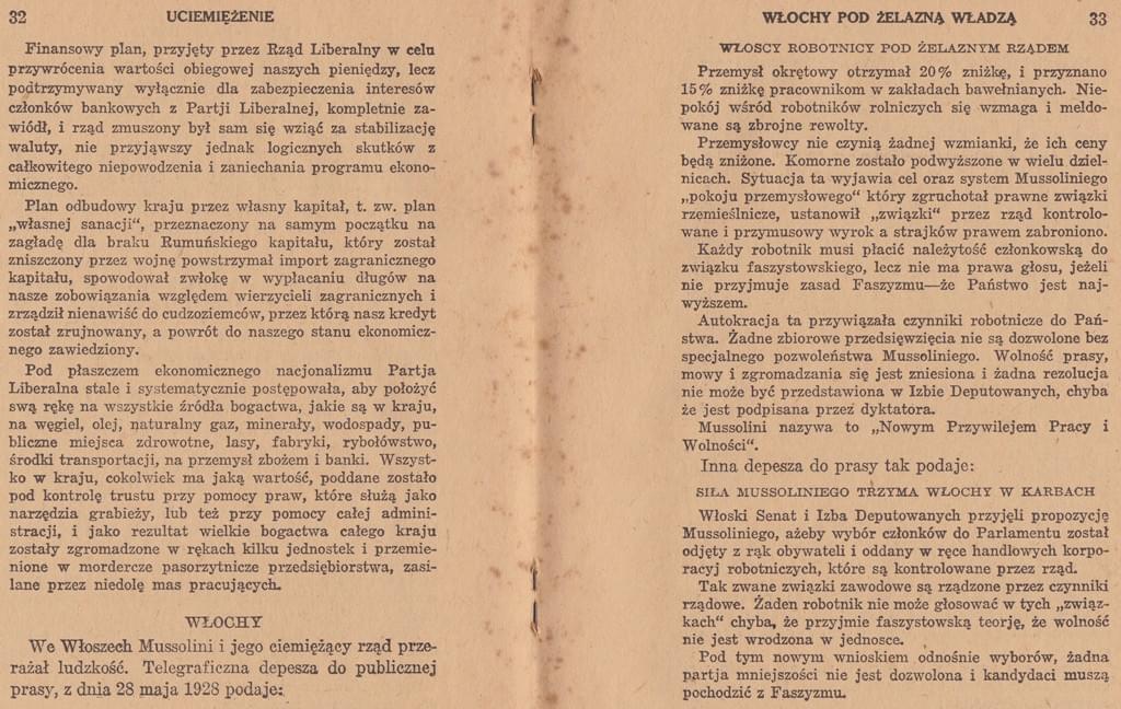 Uciemiężenie - Kiedy się skończy?