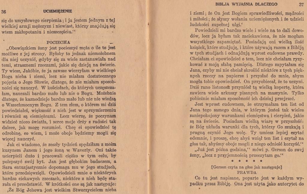 Uciemiężenie - Kiedy się skończy?