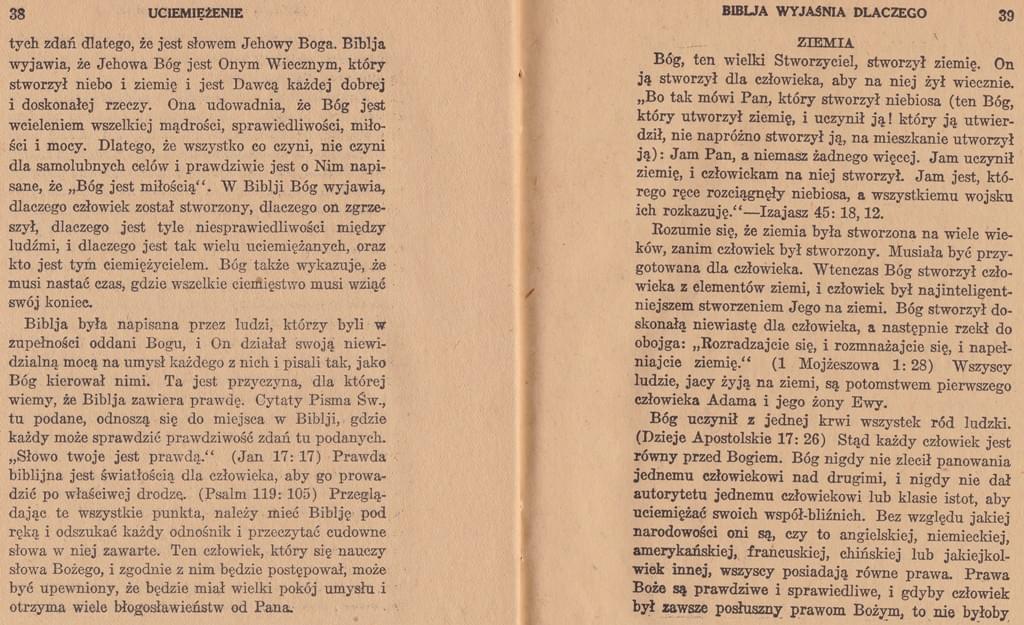 Uciemiężenie - Kiedy się skończy?