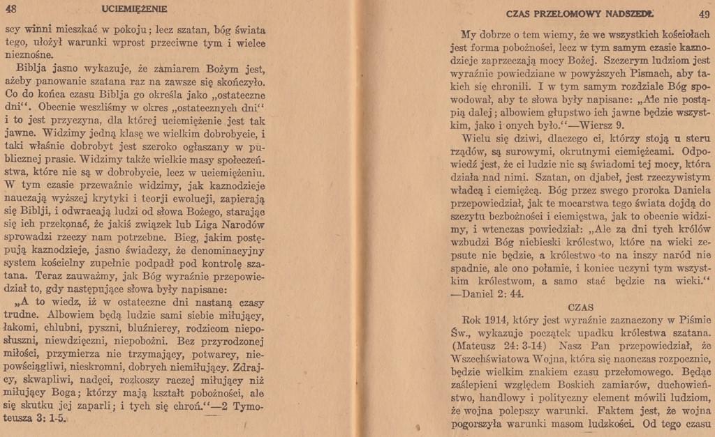 Uciemiężenie - Kiedy się skończy?