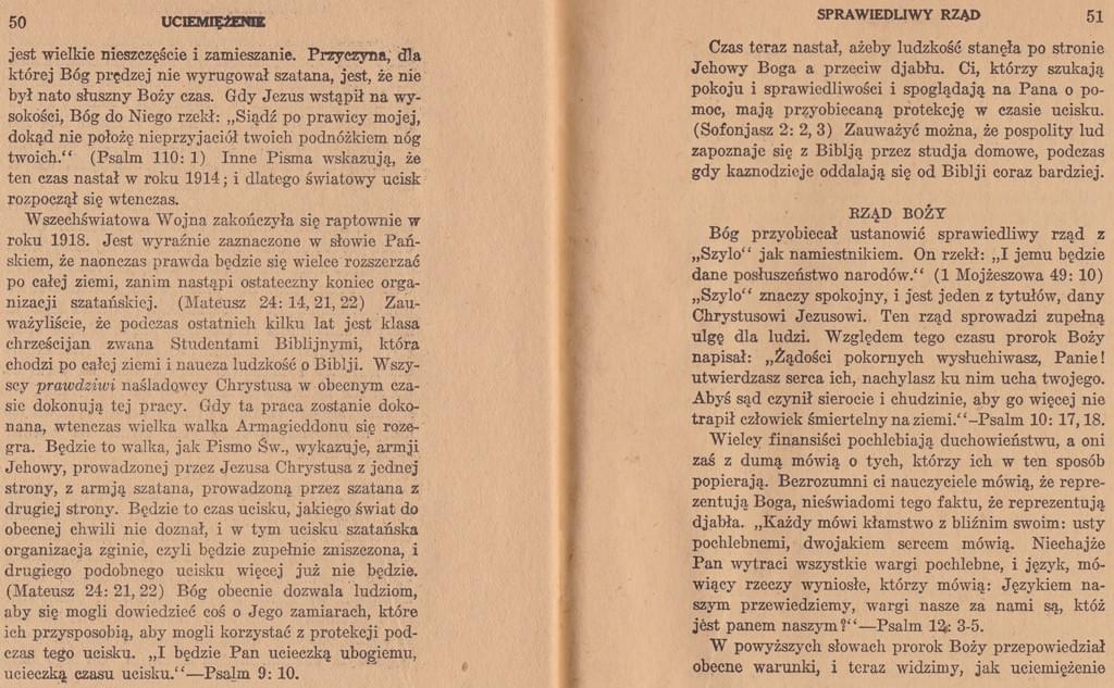 Uciemiężenie - Kiedy się skończy?