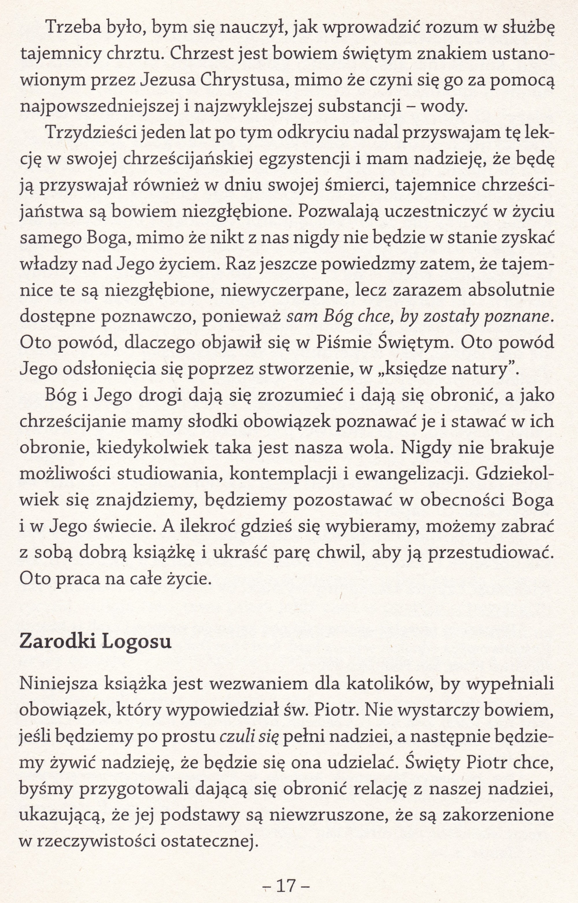 Przyczyny Wiary
