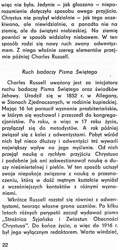 Świadkowie Jehowy. Kim są?