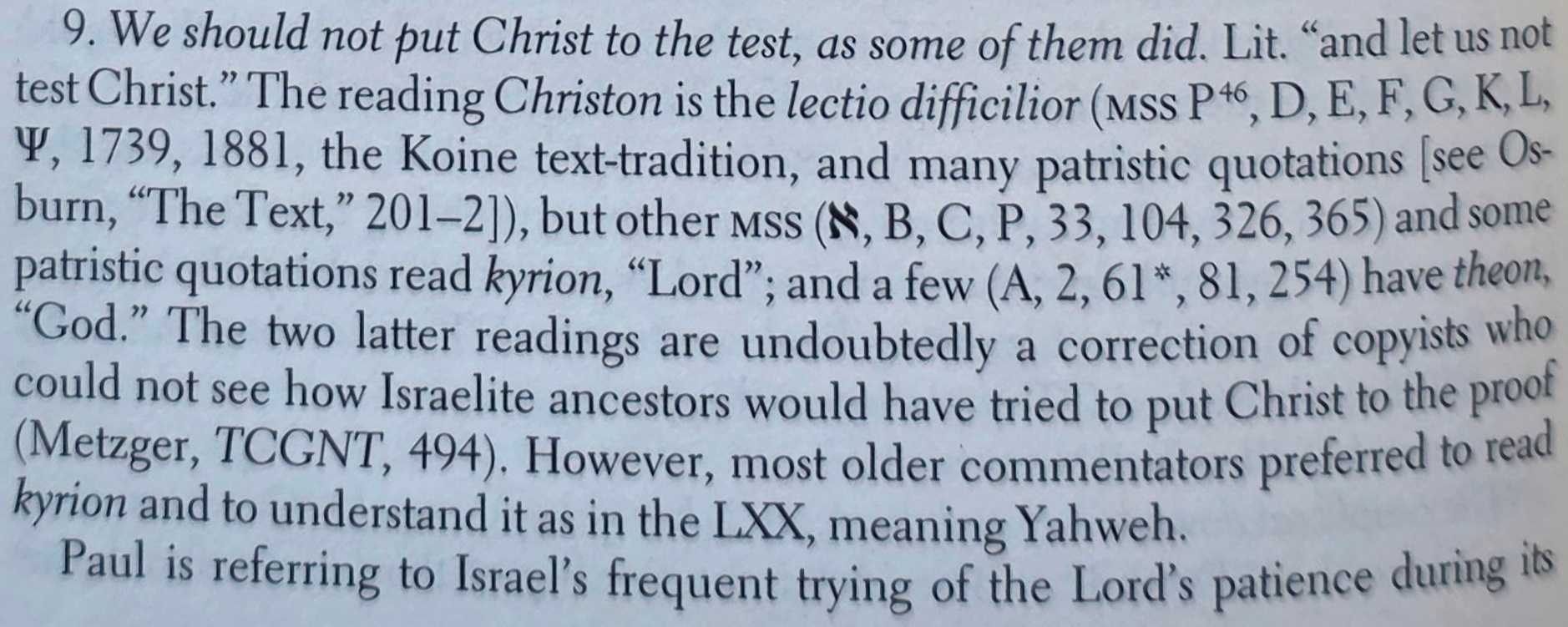 First Corinthians: A New Translation with Introduction and Commentary