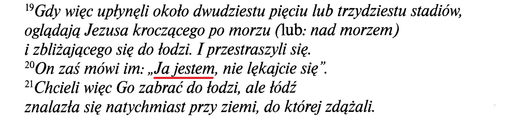 Ewangelia wg św.Jana 1-12