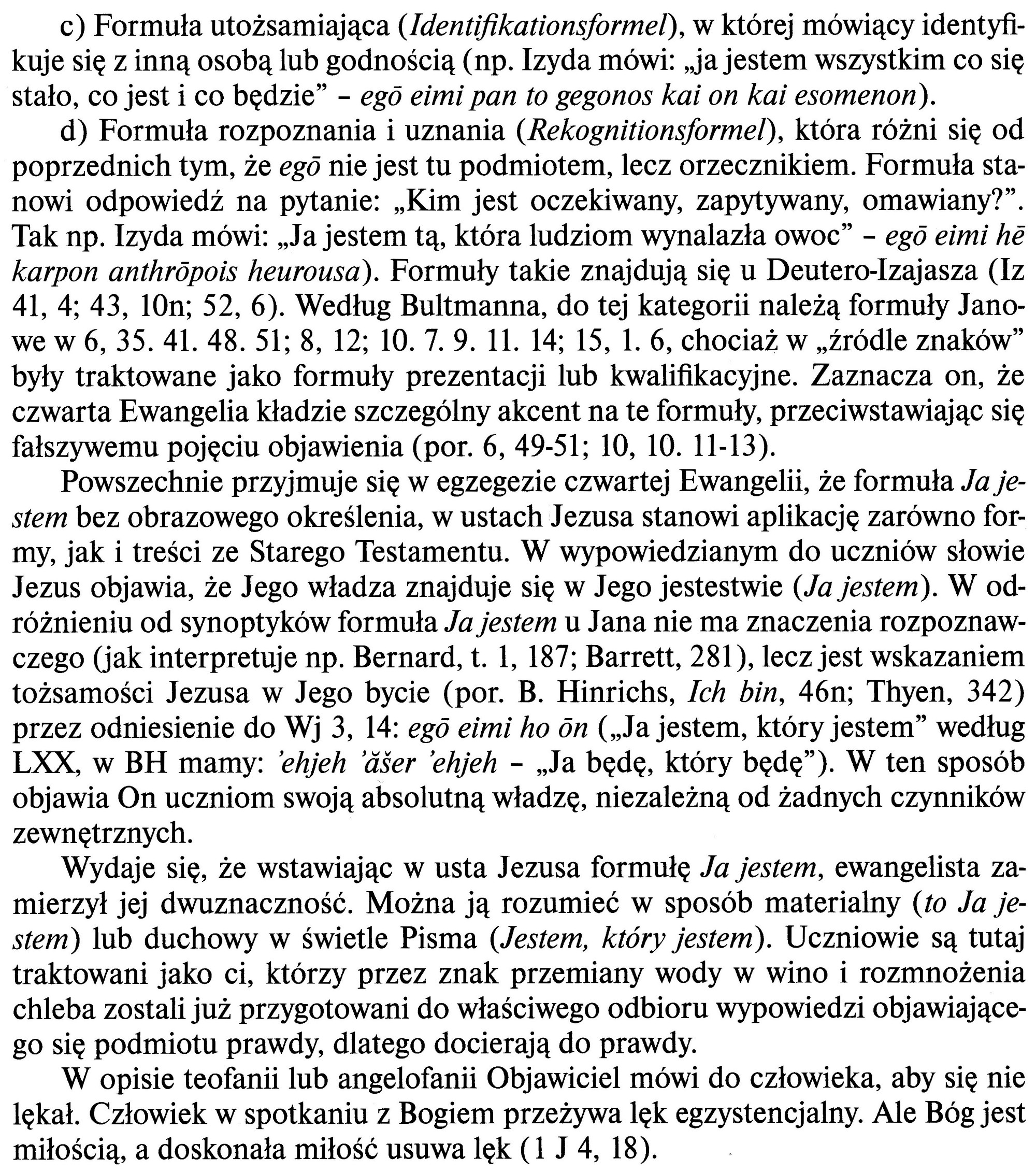 Ewangelia wg św.Jana 1-12