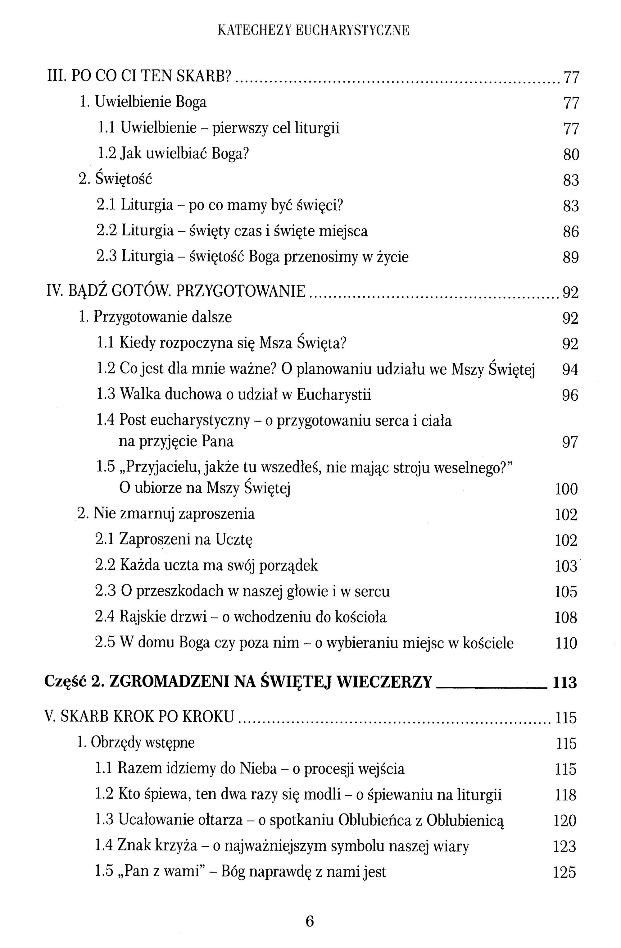 Katechezy Eucharystyczne