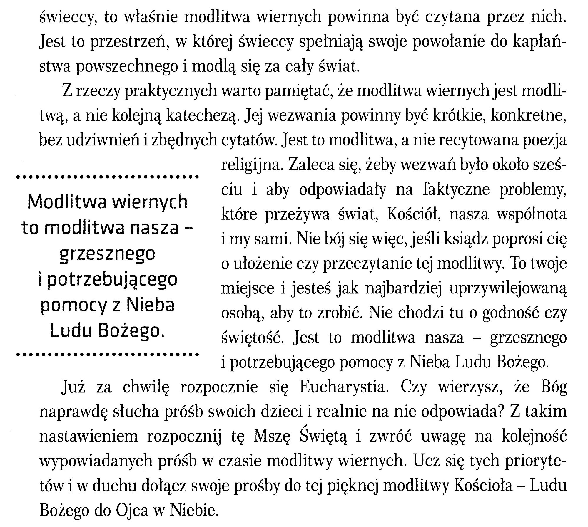 Katechezy Eucharystyczne