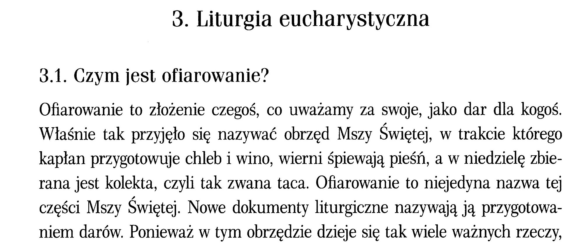 Katechezy Eucharystyczne
