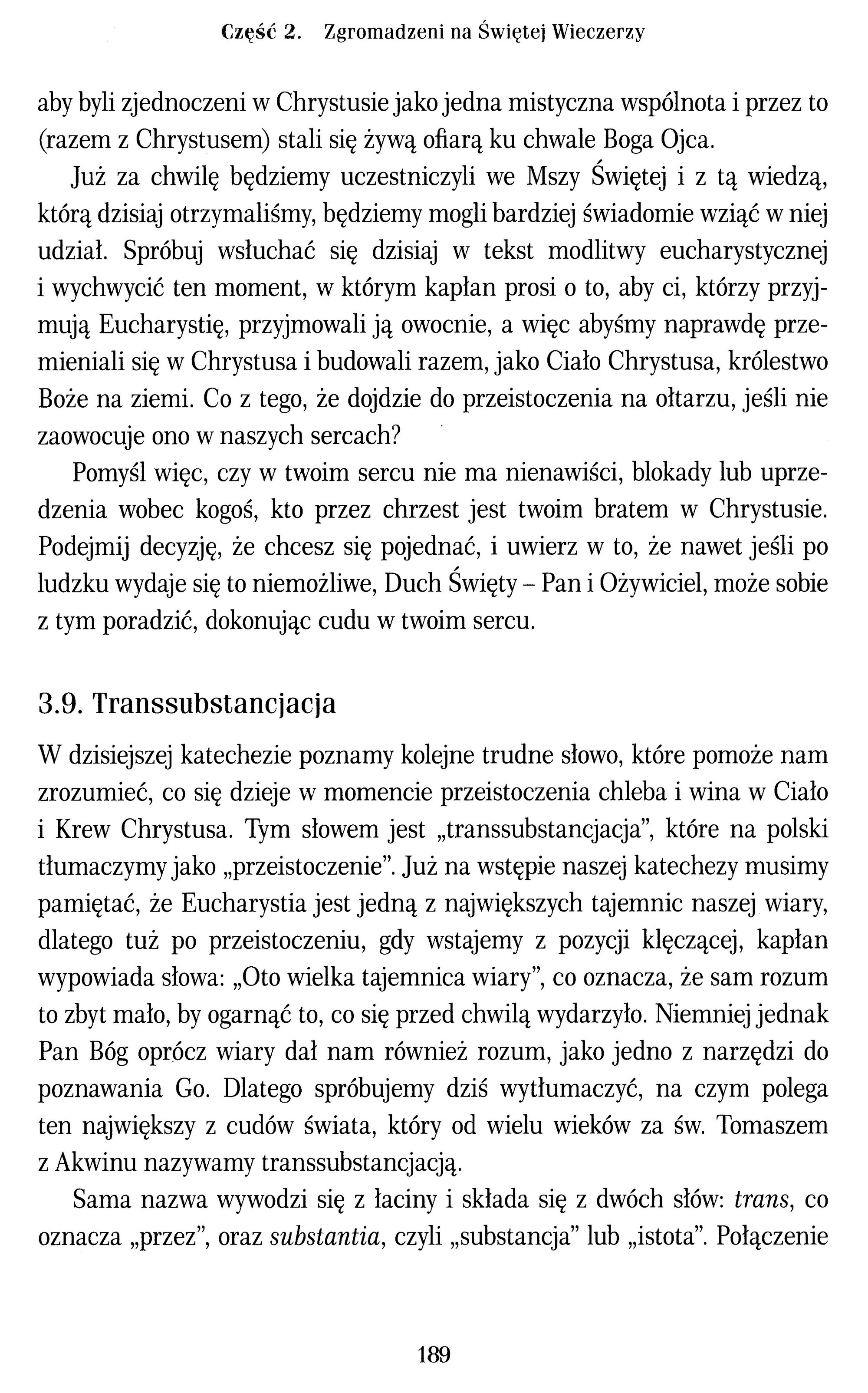 Katechezy Eucharystyczne