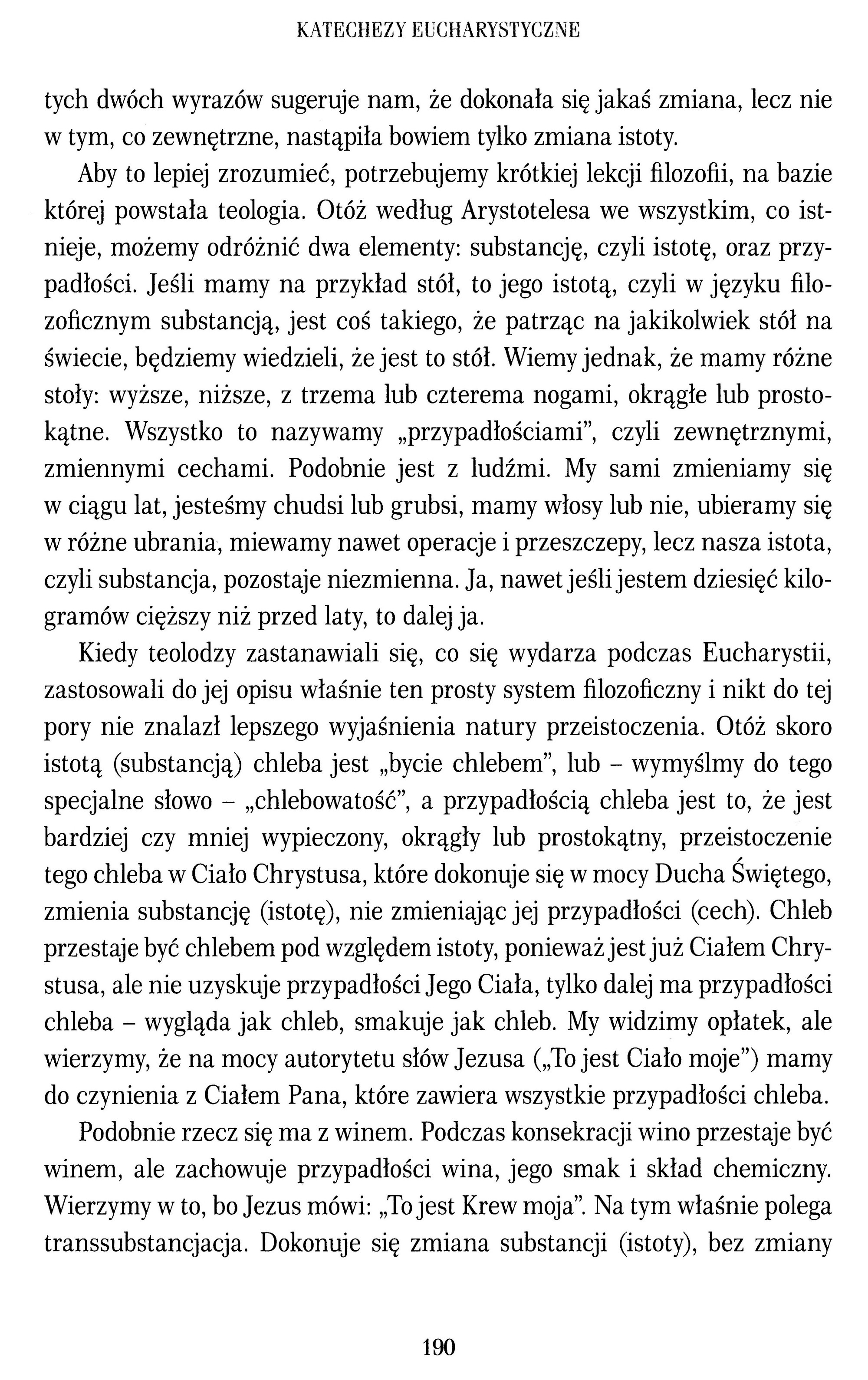 Katechezy Eucharystyczne