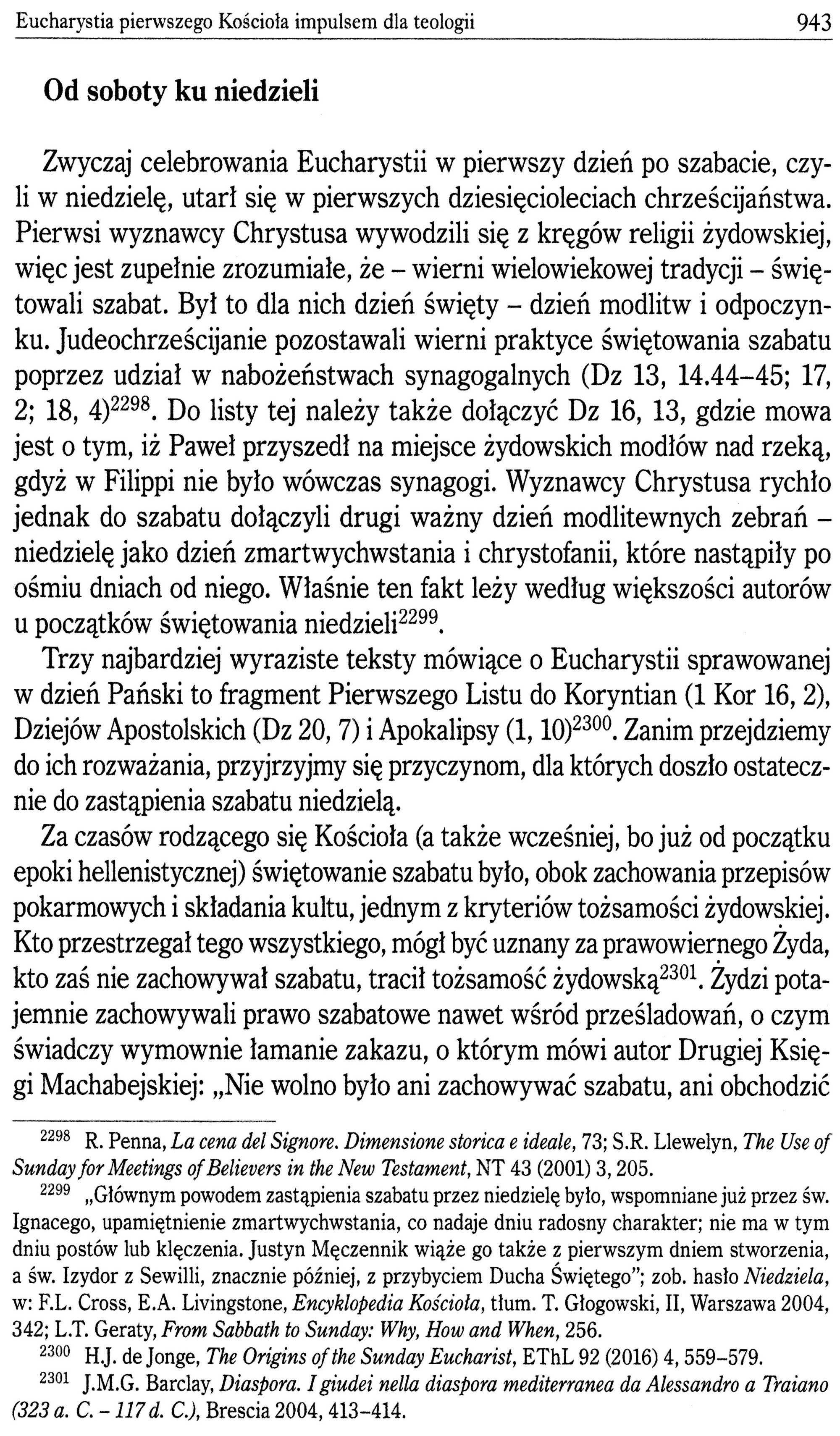 Mariusz Rosik Eucharystia w Tradycji Biblijnej