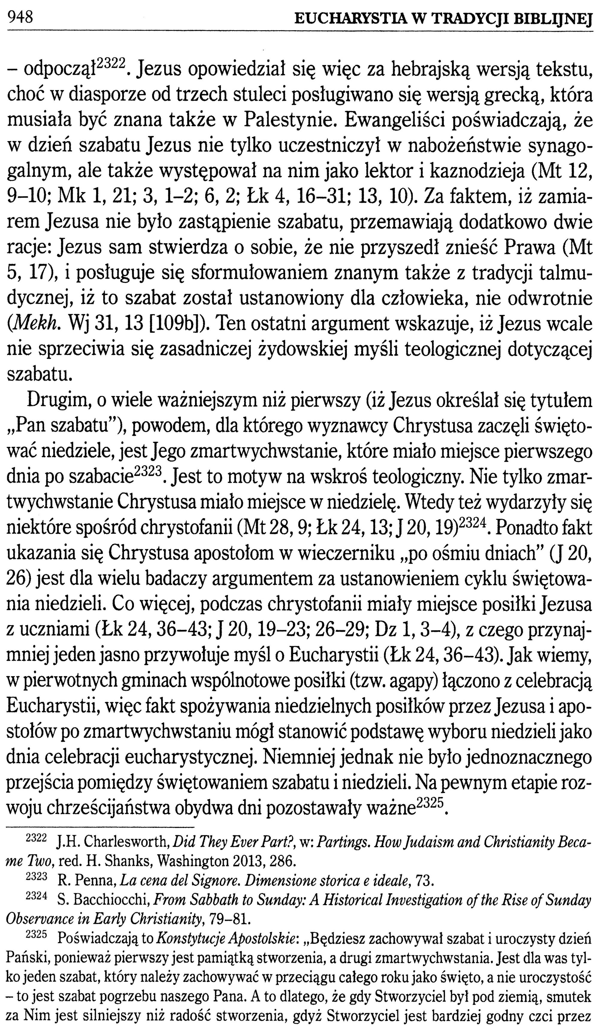 Mariusz Rosik Eucharystia w Tradycji Biblijnej