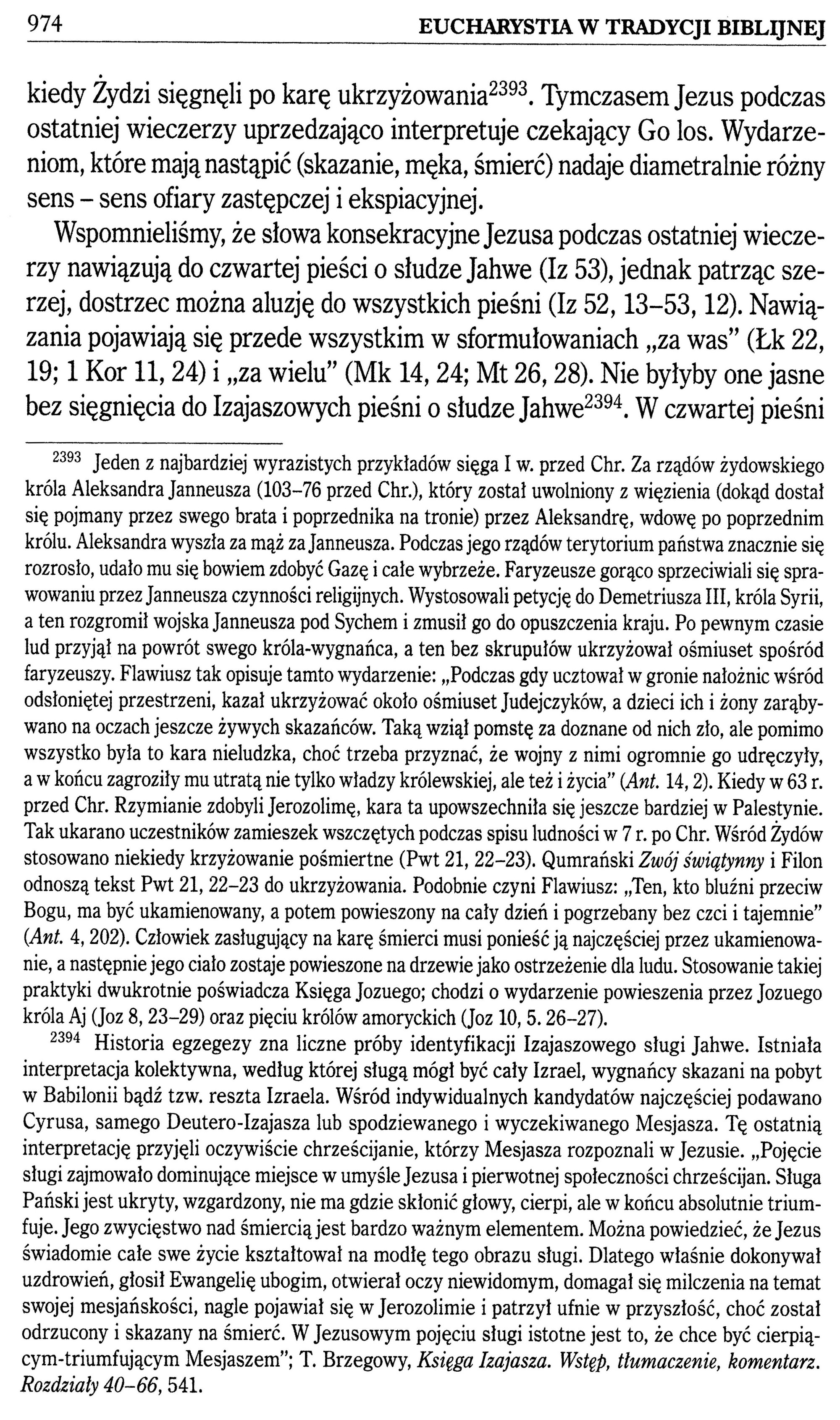 Mariusz Rosik Eucharystia w Tradycji Biblijnej